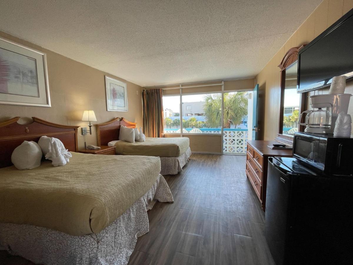 Polynesian Oceanfront Hotel Миртъл Бийч Екстериор снимка